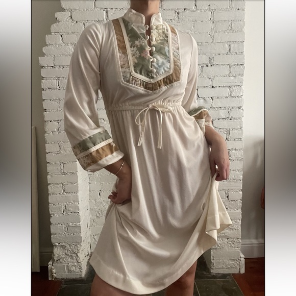 Vintage 70s Boho Dress - Picture 5 of 10